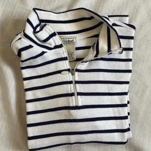 LLBean Knit 1/4 zip